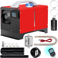 VEVOR 8KW Diesel Heater, Diesel Heater All in One with Automatic Altitude Adjustment, Max 18045 ft, Bluetooth App Control, Remote Control and LCD, Portable Diesel Air Heater for Vehicles and Outdoors
