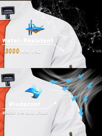 7DAY'S Men's Jacket Casual Windproof Bomber Jackets Full Zip Windbreaker Warm Winter Padded Coats