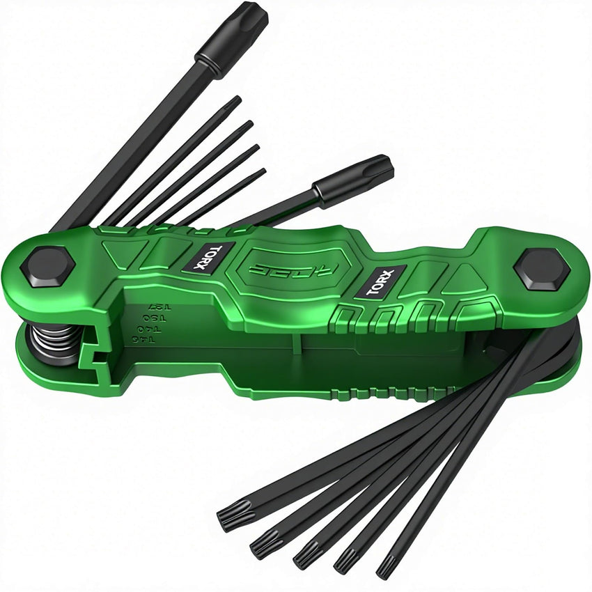 SEDY 32-Piece Hex Key Wrench Set, Metric and SAE Allen Wrenches (0.028-3/8 inch, 0.7-10 mm) L Shape Allen Keys, Chrome Vanadium Steelwith 2x Extension Handle