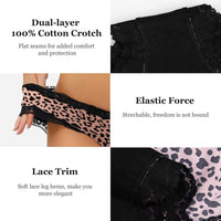 ADOVAKKER Women's Underwear Low Rise Lady Micro Smooth Breathable Briefs Hipster Panties Multipack Printing J-S1