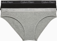 Calvin Klein womens Motive Cotton Multipack Bikini Panty 2 Pack