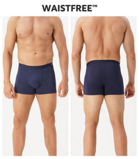 DAVID ARCHY Men's Underwear Trunks Modal Support Pouch Ultra Soft Breathable Seamless Underwear for Men 4 Pack
