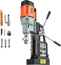 VEVOR Mag Drill Press, 1300W 1.57" Boring Diameter, 2922lbf Power Portable Magnetic Drill, 810 PRM, 11Pcs Drill Bits Electric Drilling Machine for Metal Surface, Industrial and Home Improvement