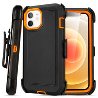 for Black iPhone 15 Case with Belt Clip, Shockproof Heavy Duty Rugged, 3 Layers of Sturdy,Anti-Drop, Military-Grade Defender Cover for iPhone 15 Case Black