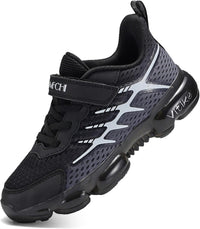 JMFCHI Kids Sneakers Boys Girls Tennis Running Shoes Outdoor Hiking Sneaker for Boys Athletic Breathable