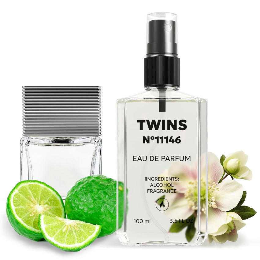 TWINS Impression of Le Beau | Perfume for Men Eau de Parfum | No.7720 | 3.4 Fl Oz / 100 ml