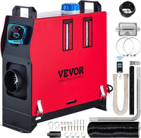 VEVOR 8KW Diesel Heater All in One, Diesel Air Heater with Bluetooth App Control, Portable Parking Heater Automatic Altitude Adjustment Max 18045 ft, Remote Control and LCD, for Vehicles