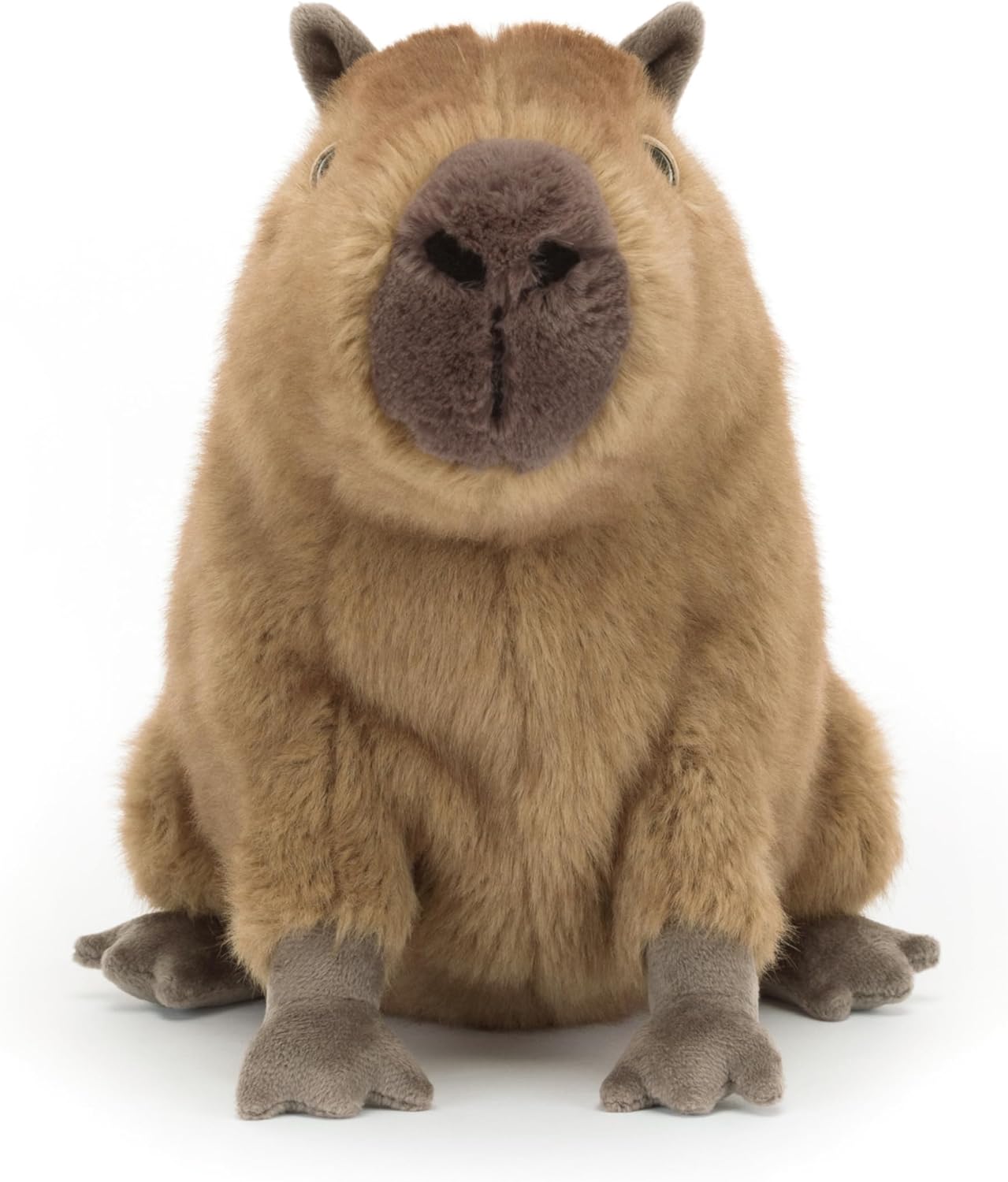 Jellycat Clyde Capybara Stuffed Animal, 9.5 inches - Capybara Plush Toy - Classic Children's Gift