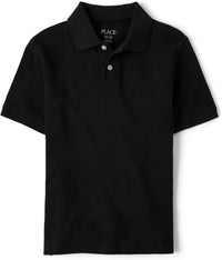 The Children's Place Boys' Uniform Short Sleeve Pique Polo
