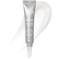 TULA Skin Care Glaze Plumping Lip Treatment - Hydrating & Glossy Lip Balm with Hyaluronic Acid & Peptides, 0.28 oz.