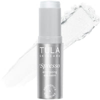TULA Skin Care Spresso Energizing Eye Balm - Energizing & Hydrating Caffeine Under Eye Treatment for Dark Circles, Portable and Perfect to Use On-the-go, 0.35 oz.