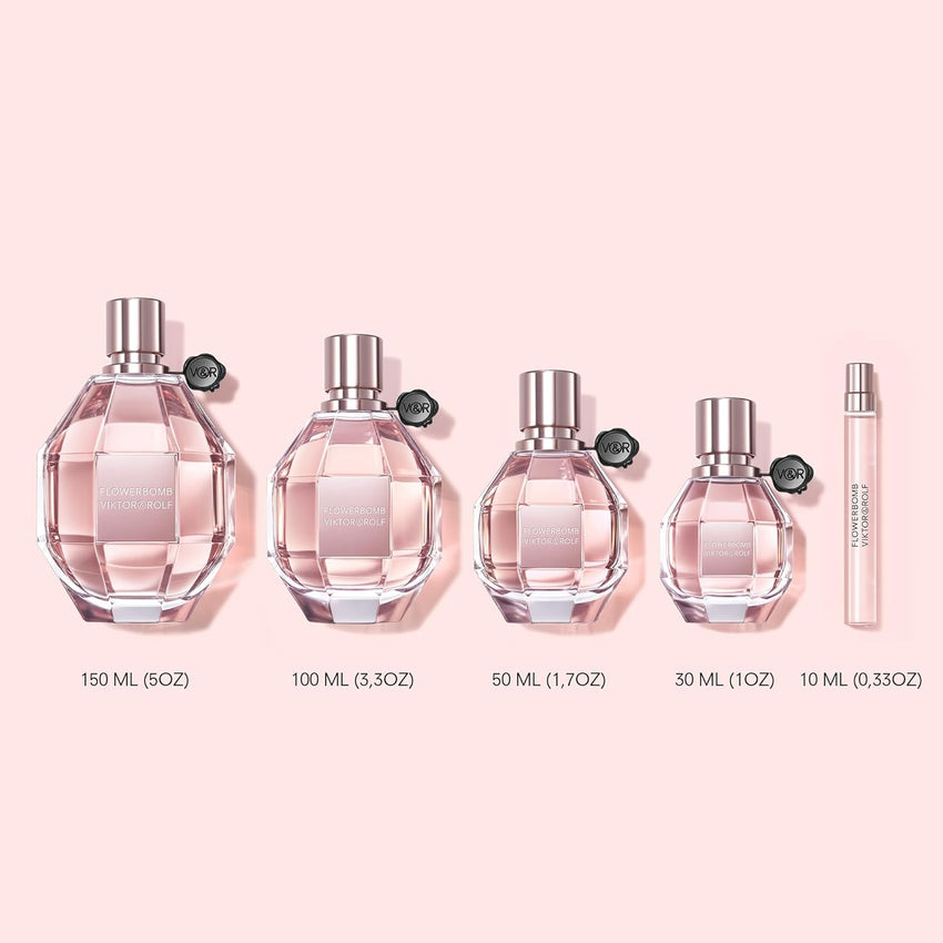 Viktor&Rolf - Flowerbomb Eau de Parfum - Women's Perfume - Floral & Woody - With Notes of Vanilla, Jasmine, & Rose