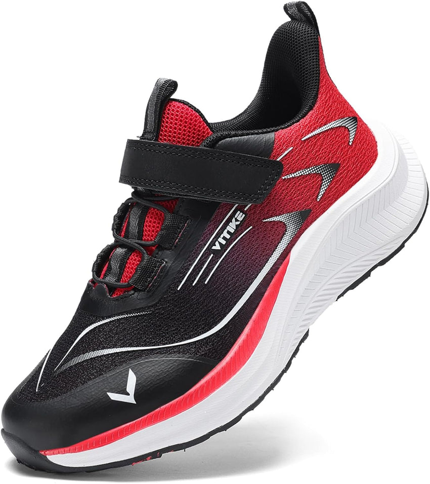 JMFCHI Boys Girls Kids' Sneakers Knitted Mesh Sports Shoes Breathable Lightweight Running Shoes for Kids Fashion Athletic Casual Shoes