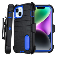 for Black Case iPhone 14 Case with Belt Clip, for Shockproof Case iPhone 14 Heavy Duty,3 Layers of Sturdy,Anti-Drop,Military-Grade Defender Cover for iPhone 14 Case Black
