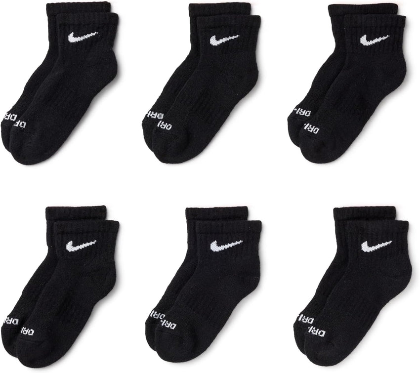Nike Kids' 6-Pack Performance Socks
