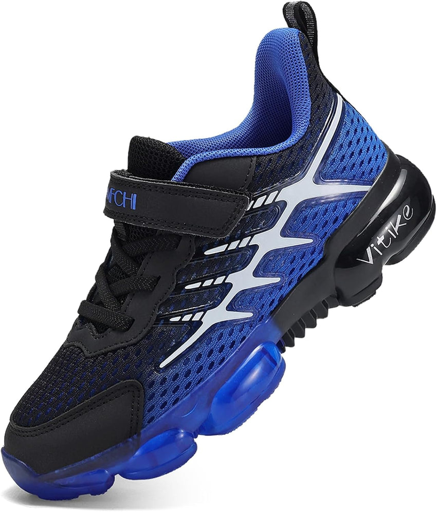 JMFCHI Kids Sneakers Boys Girls Tennis Running Shoes Outdoor Hiking Sneaker for Boys Athletic Breathable