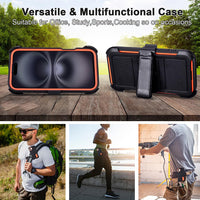 for Phone Case iPhone 16 Plus Case Black with Belt Clip Heavy Duty Holster for ShockPlusof Cases,3 Layers of Sturdy,Military Grade Defender Cover for iPhone 16 Plus Cases Black 6.7 Inch