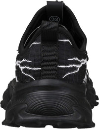 BRONAX Little/Big Boys Comfortable Graffiti Personality Tennis Shoes