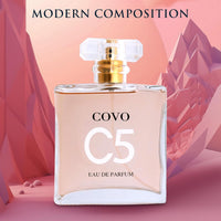 URBAN COLLECTION Covo C5 for Women Eau De Parfum 3.4 fl oz- Pure Femininity in a Bottle - Delicate Floral Scents of Jasmine and May Rose - Cruelty-Free Perfume Precious Gift for Women