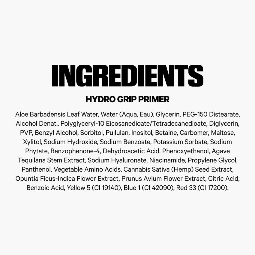 Milk Makeup Hydro Grip Primer with Hyaluronic Acid + Niacinamide – Hydrating Face Primer Grips Makeup for Up to 12 Hours – Silicone-Free, Lightweight Gel with Dewy Finish – 0.33 oz