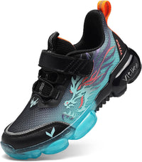 JMFCHI Kids Sneakers Boys Girls Tennis Running Shoes Outdoor Hiking Sneaker for Boys Athletic Breathable