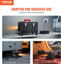 VEVOR 8KW Diesel Heater, 12V/24V All in One Diesel Air Heater, with Bluetooth APP Control, Remote Control and Display Screen, CO Alarm, Fast Heating Portable Diesel Heater for Vehicles and Garage