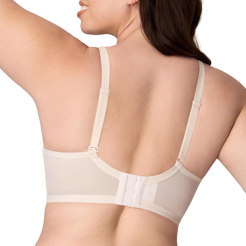 PLAYTEX Womens Balconette Underwire Bra, Plus-Size Bras Available, Full Coverage, Convertible Straps, Lace, 4800