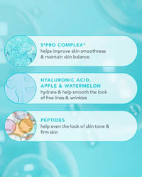 TULA Skin Care 24-7 Moisture Minis - Hydrating Day & Night Cream Moisturizer Travel Trio, Includes 0.5 oz Original, Moisture Intense & Weightless 24-7 Moisture Day & Night Cream, 3 Piece Set