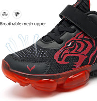 JMFCHI Boys Girls Kids' Sneakers Knitted Mesh Sports Shoes Breathable Lightweight Running Shoes for Kids Fashion Athletic Casual Shoes