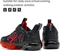 JMFCHI Boys Girls Kids' Sneakers Knitted Mesh Sports Shoes Breathable Lightweight Running Shoes for Kids Fashion Athletic Casual Shoes