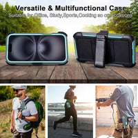 for Phone Case iPhone 16 Plus Case Black with Belt Clip Heavy Duty Holster for ShockPlusof Cases,3 Layers of Sturdy,Military Grade Defender Cover for iPhone 16 Plus Cases Black 6.7 Inch