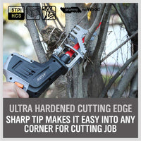 36-Piece Ultimate Reciprocating Saw Blade Set - Premium Saw Blades, Durable Wood & Metal Cutting Blades with Storage Pouch, Long-Lasting Pruning Blades