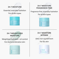 TULA Skin Care 24-7 Weightless Moisture Hydrating Day & Night Cream - Anti-Aging Lightweight Gel Cream Moisturizer for Face, Contains Watermelon & Blueberry Extract