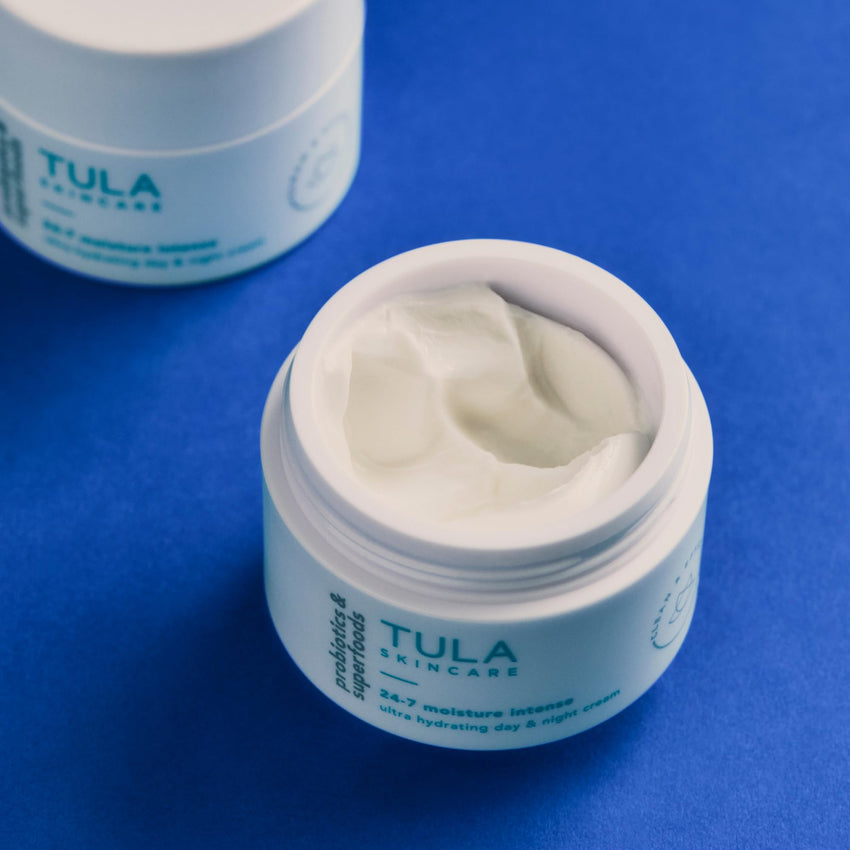 TULA Skin Care 24-7 Moisture Intense Ultra Hydrating Day & Night Cream - Ultra Nourishing Moisturizer for Face, Soothe Skin, Maintain Skin Balance & Improve Skin Smoothness