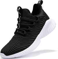 JMFCHI Boys Girls Kids' Sneakers Knitted Mesh Sports Shoes Breathable Lightweight Running Shoes for Kids Fashion Athletic Casual Shoes