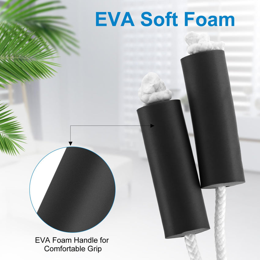 Jellas Sock Aid Kit, Flexible Sock Aid Device with Long Rope - Sock Puller aid Easy on and Off Device for Putting On and Removing Socks or Stockings, Sock Helper for Independence and Comfort (White)