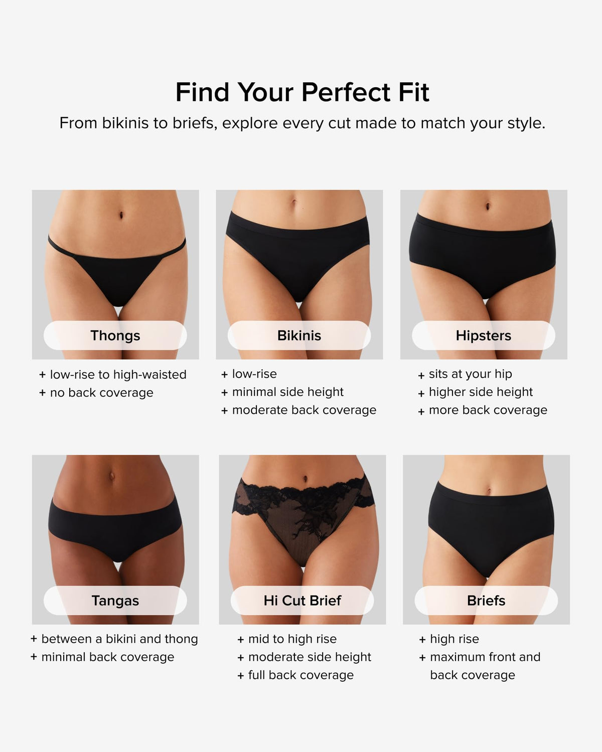Wacoal Women's B-Smooth Seamless Hi-Cut Brief Panty, 834175