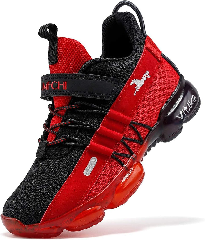 VITUOFLY Boys Sneakers Kids Running Shoes Girls Mesh Fitness Shoe Indoor Training Sneaker Lightweight Outdoor Sports Athletic Tennis Shoes for Little Kid/Big Kid