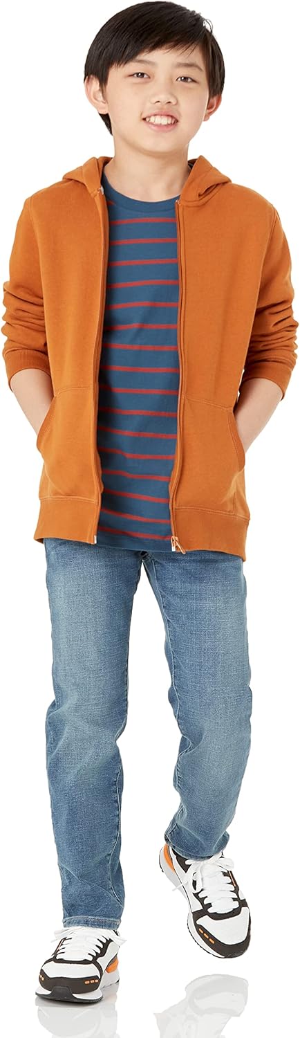 Amazon Essentials Hoodies - Boys' Zip-Up Sweatshirt