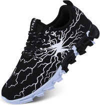 YTRXM Little/Big Boys Running Sneakers Lightweight Slip on Tennis Shoes