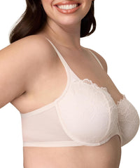 PLAYTEX Womens Balconette Underwire Bra, Plus-Size Bras Available, Full Coverage, Convertible Straps, Lace, 4800