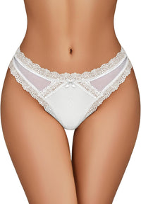 Avidlove Womens Underwear Sexy Lace Panties Low Rise Thong Bikini with Criss Cross Back Breathable Tangas 1-3 Packs