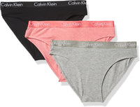 Calvin Klein womens Motive Cotton Multipack Bikini Panty 2 Pack
