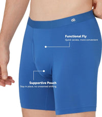 DAVID ARCHY Men's Ultra Soft Underwear Micro Modal Breathable Moisture Wicking Seamless Underwear for Men Multipack