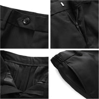 Boys Velvet Suits Slim Fit Tuxedo 2 Piece Kids Blazer Jacket Pants Formal Sizes 4-20 Fashion Ring Bearer Outfit for Wedding