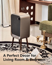 Motion Sensor Trash Can - Automatic Touchless 5.5 Gallon / 20L Garbage Bin with Lid, Quiet Auto Open/Close Office/Bedroom Trash Can for Living Room (Grey)