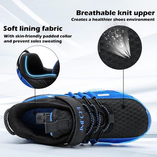 VITUOFLY Boys Sneakers Kids Running Shoes Girls Mesh Fitness Shoe Indoor Training Sneaker Lightweight Outdoor Sports Athletic Tennis Shoes for Little Kid/Big Kid