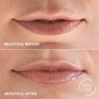 TULA Skin Care Glaze Plumping Lip Treatment - Hydrating & Glossy Lip Balm with Hyaluronic Acid & Peptides, 0.28 oz.