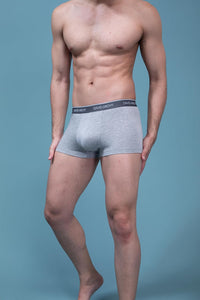 DAVID ARCHY Mens Trunks Underwear Soft Breathable Rayon Made from Bamboo Trunk No Fly Pouch