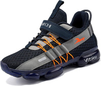 JMFCHI Boys Girls Kids' Sneakers Knitted Mesh Sports Shoes Breathable Lightweight Running Shoes for Kids Fashion Athletic Casual Shoes